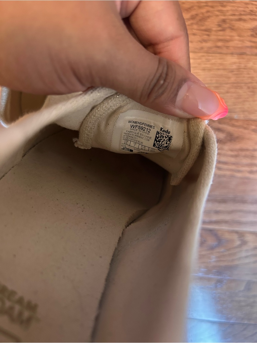 Keds Triple Shimmer Platform Sneaker SZ 9.5 - Picture 8 of 9